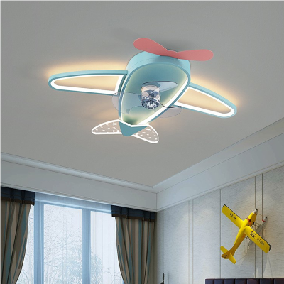 Lámpara infantil AeroKids – Lámpara LED en forma de avión con ventilador para dormitorios de niños Lámpara infantil AeroKids – Lámpara LED en forma de avión con ventilador para dormitorios de niños