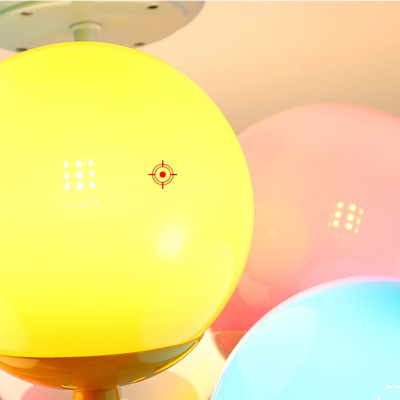 Lámpara infantil Balloon House – LED mágica para dormitorios de niños con diseño exclusivo y globos coloridos Lámpara infantil Balloon House – LED mágica para dormitorios de niños con diseño exclusivo y globos coloridos