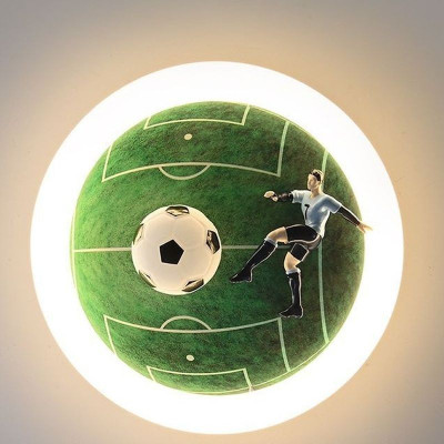 Lámpara infantil Seven – Lámpara LED de fútbol para niños con diseño exclusivo de jugador número 7 Lámpara infantil Seven – Lámpara LED de fútbol para niños con diseño exclusivo de jugador número 7