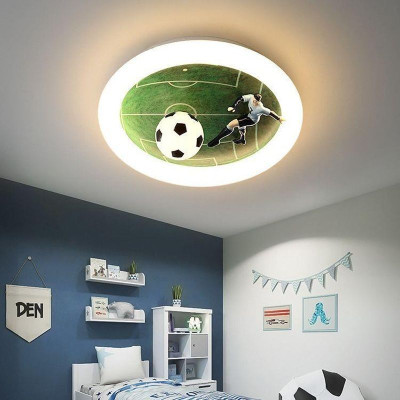 Kids LED lamp number 7 – perfect for young soccer fans.