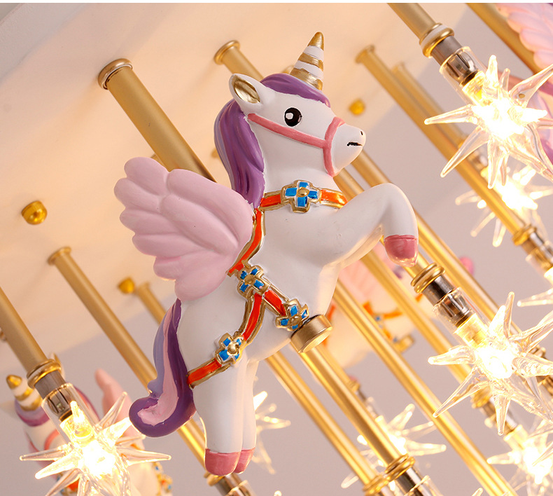 Lámpara infantil Unicorn – Magia, seguridad y sueños felices para los niños